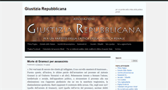 Desktop Screenshot of giustiziarepubblicana.org