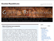 Tablet Screenshot of giustiziarepubblicana.org